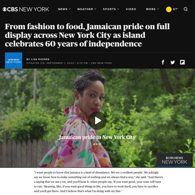 From fashion to food, Jamaican pride on full display across New York City as island celebrates 60 years of independence