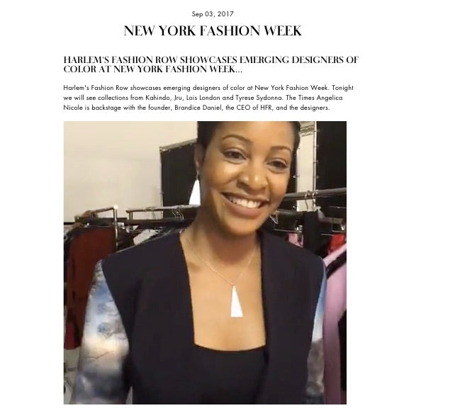New York Fashion Week