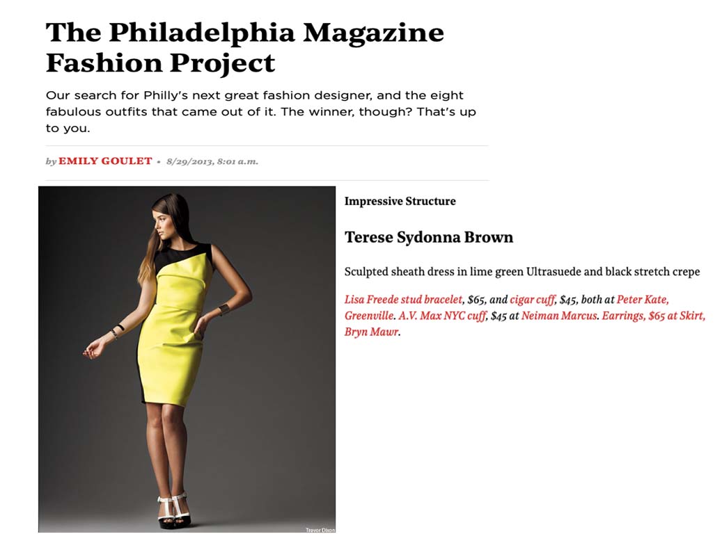 The Philadelphia Magazine Fashion Project