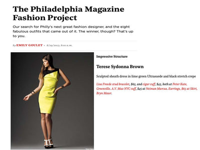The Philadelphia Magazine Fashion Project