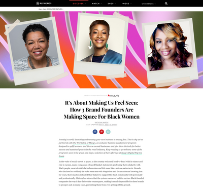 It’s About Making Us Feel Seen: How 3 Brand Founders Are Making Space For Black Women