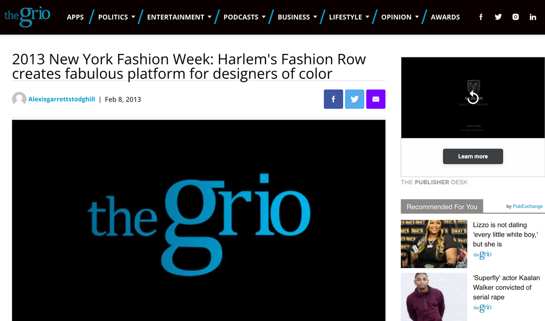 2013 New York Fashion Week
