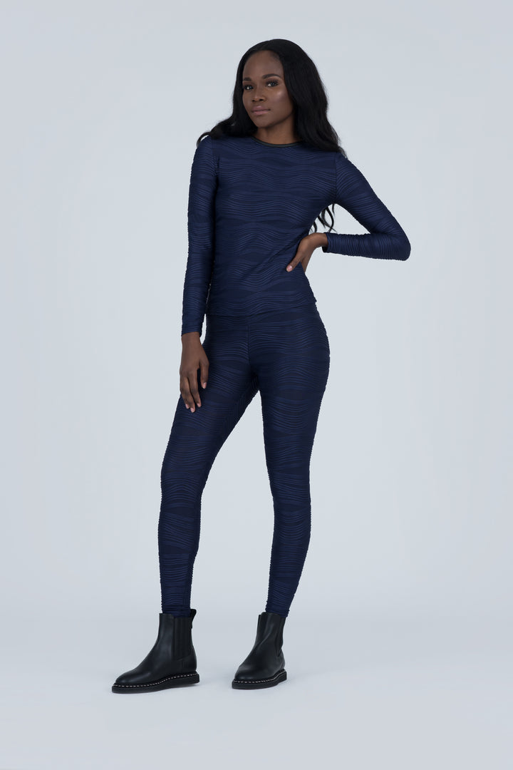 PRE-ORDER: Wine Nikita Conwave Knit Legging