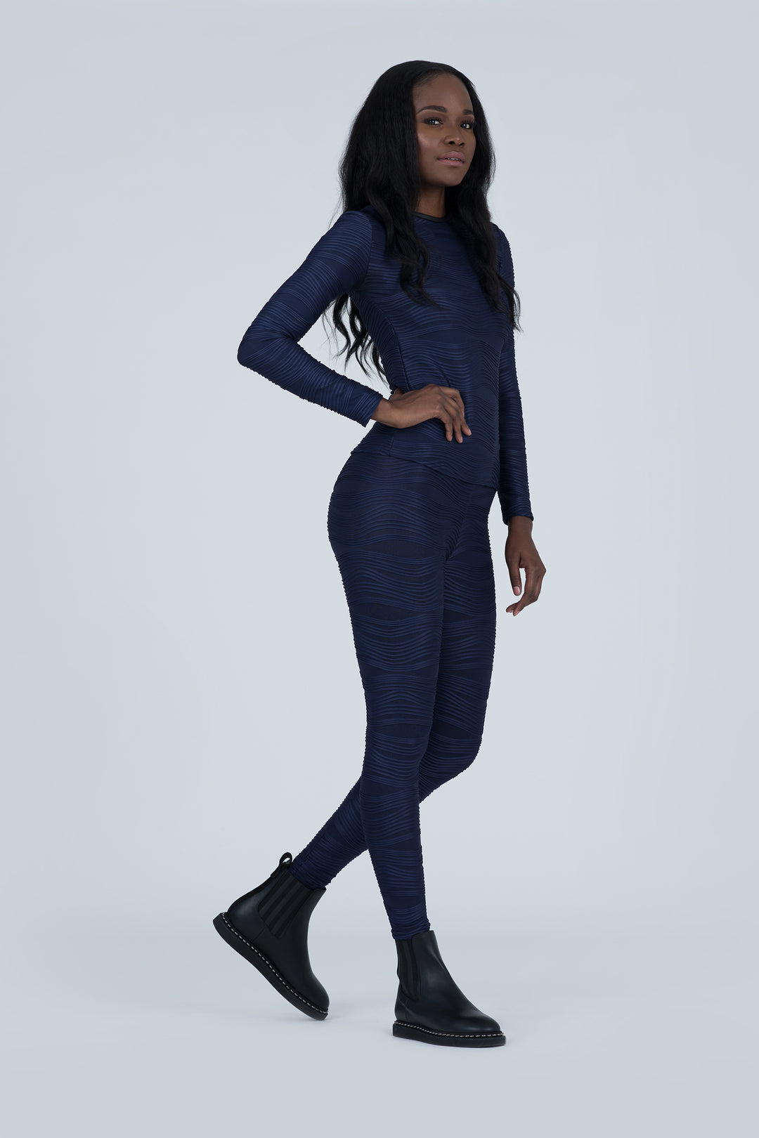 PRE-ORDER: Wine Nikita Conwave Knit Legging