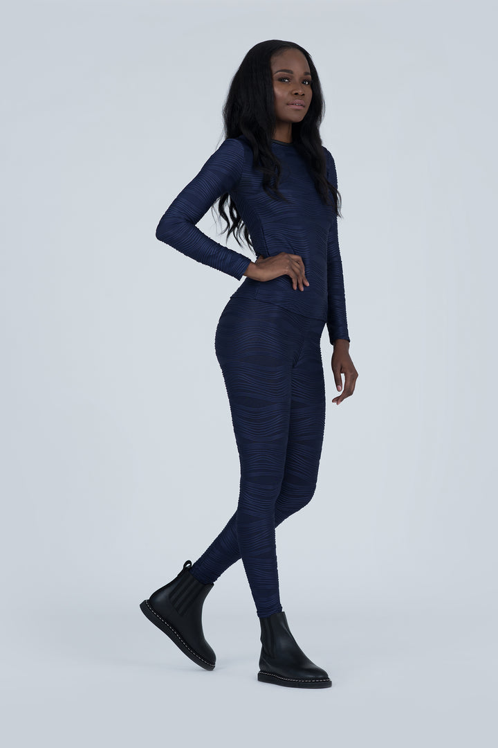 PRE-ORDER: Wine Nikita Conwave Knit Legging