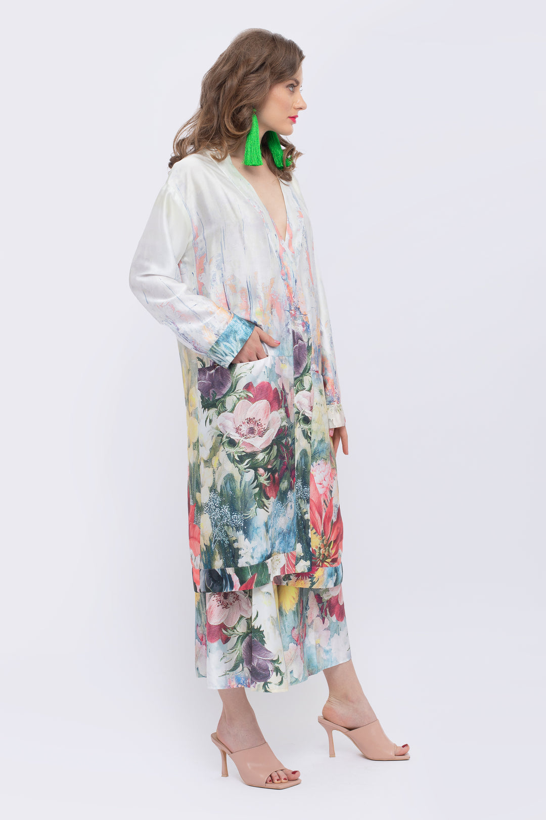 Magnolia Floral Print Painter&
