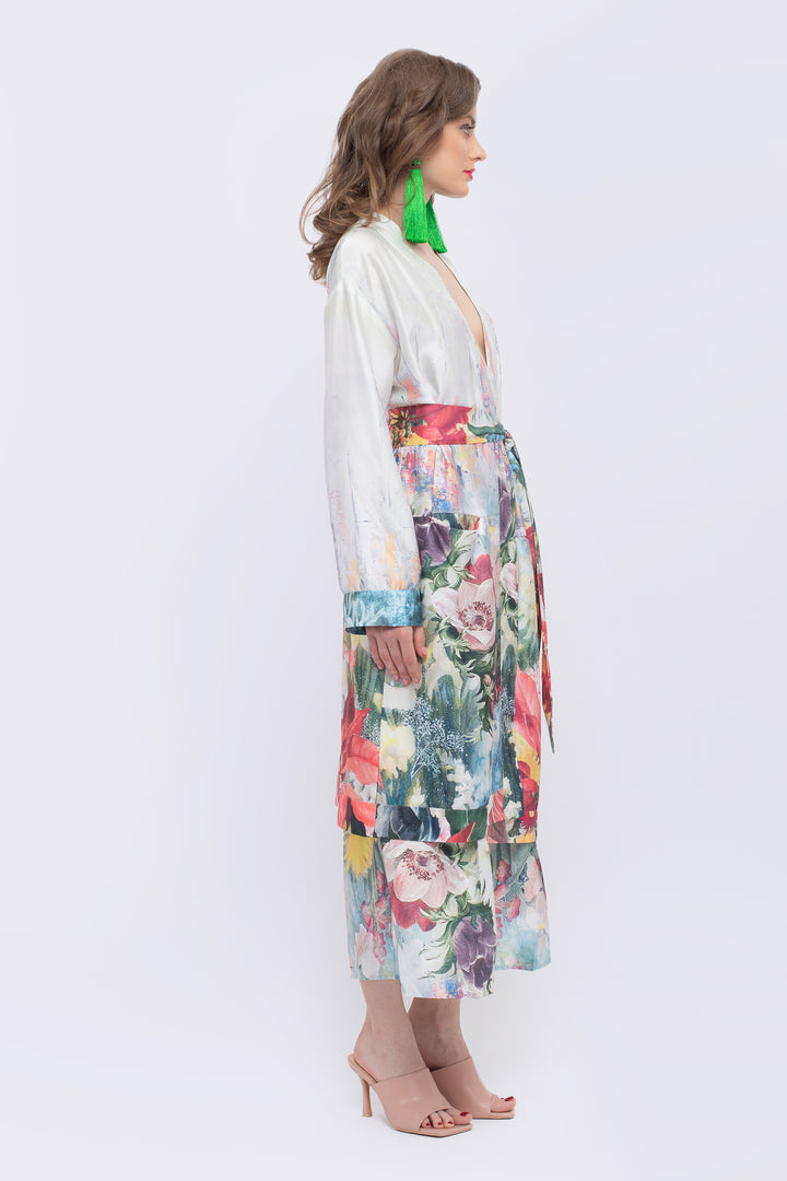 Magnolia Floral Print Painter&