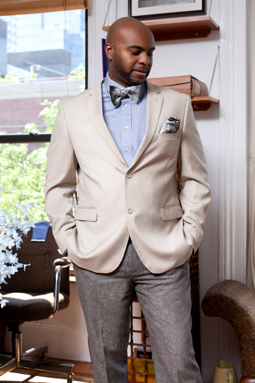 Animal Falls Print Neoprene Bow Tie – Terese Sydonna