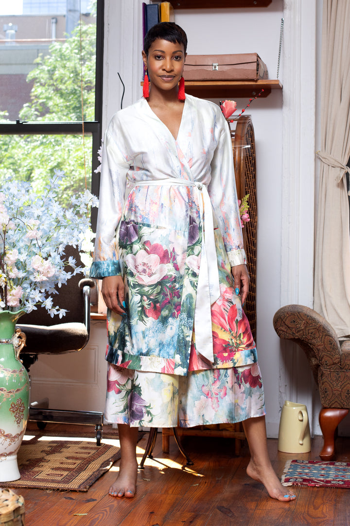 Magnolia Floral Print Painter&